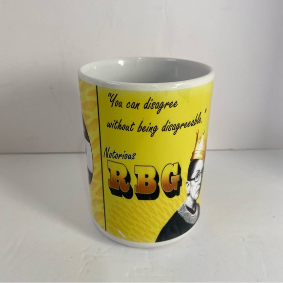 Ruth Bader Ginsberg RGB Funny Mug Coffee cup Notorious RBG Women Vote - Picture 3 of 9